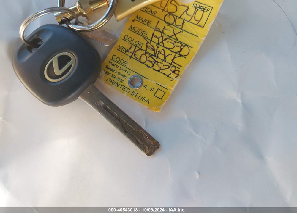 2004 LEXUS RX 330 VIN: 2T2HA31U34C035299