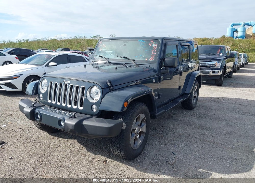 2018 ANGLER JEEP WR JK UNLIMITED SAHARA 4X4 VIN: 1C4BJWEG5JL841939