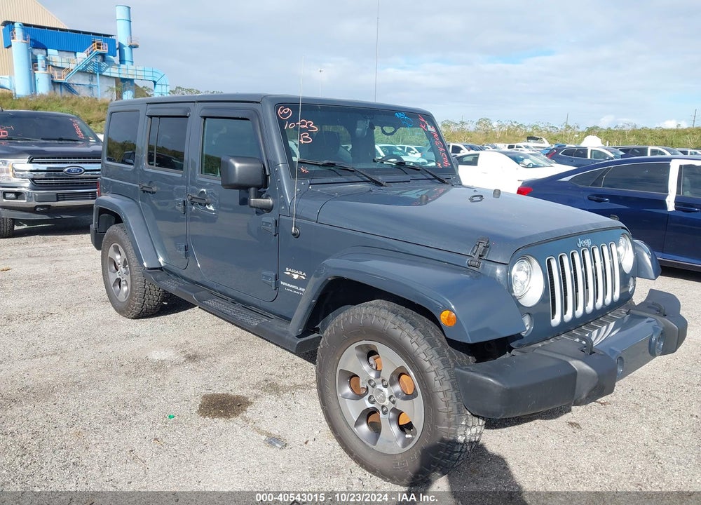 2018 ANGLER JEEP WR JK UNLIMITED SAHARA 4X4 VIN: 1C4BJWEG5JL841939