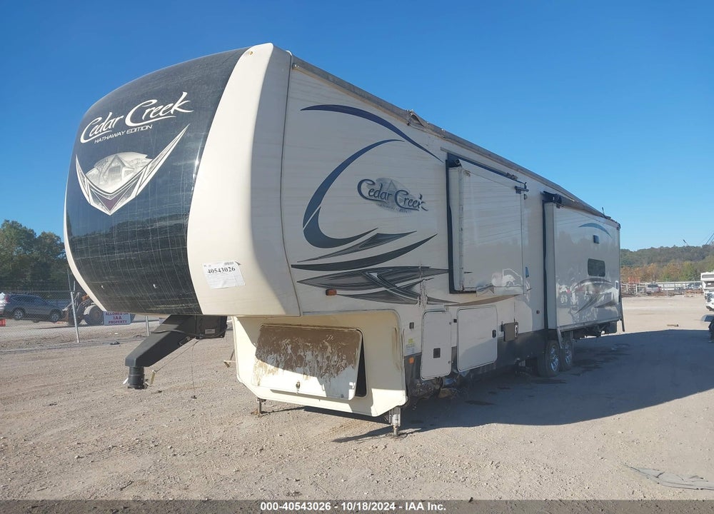 2021 CEDAR CREEK TRAVEL TRLR VIN: 4X4FCRP23MS225580