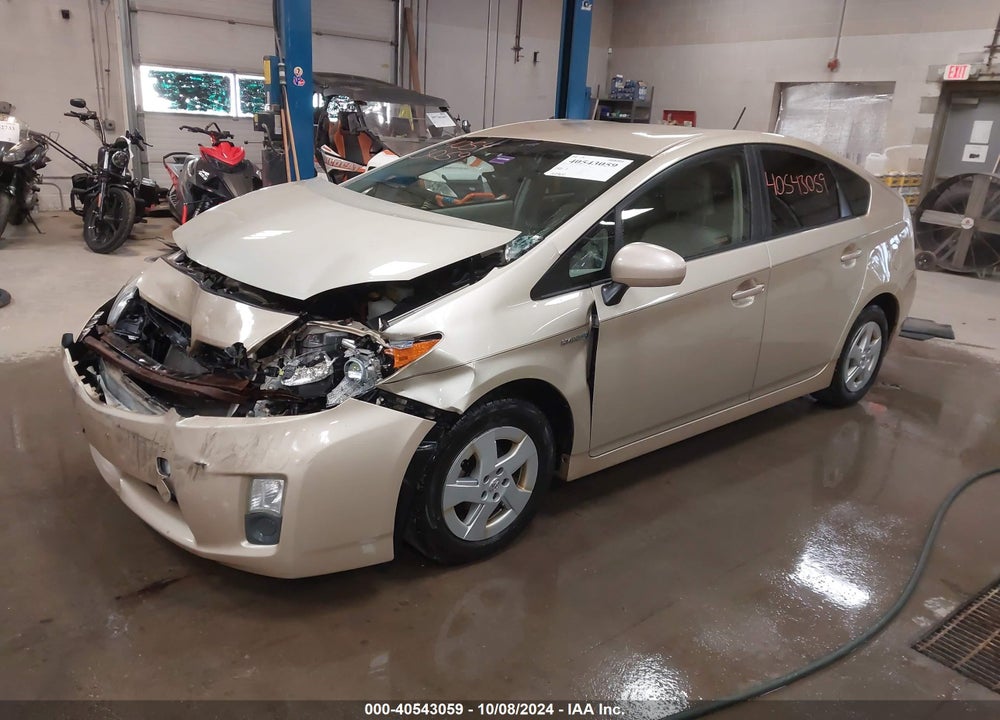 2010 TOYOTA PRIUS II VIN: JTDKN3DU6A0099790