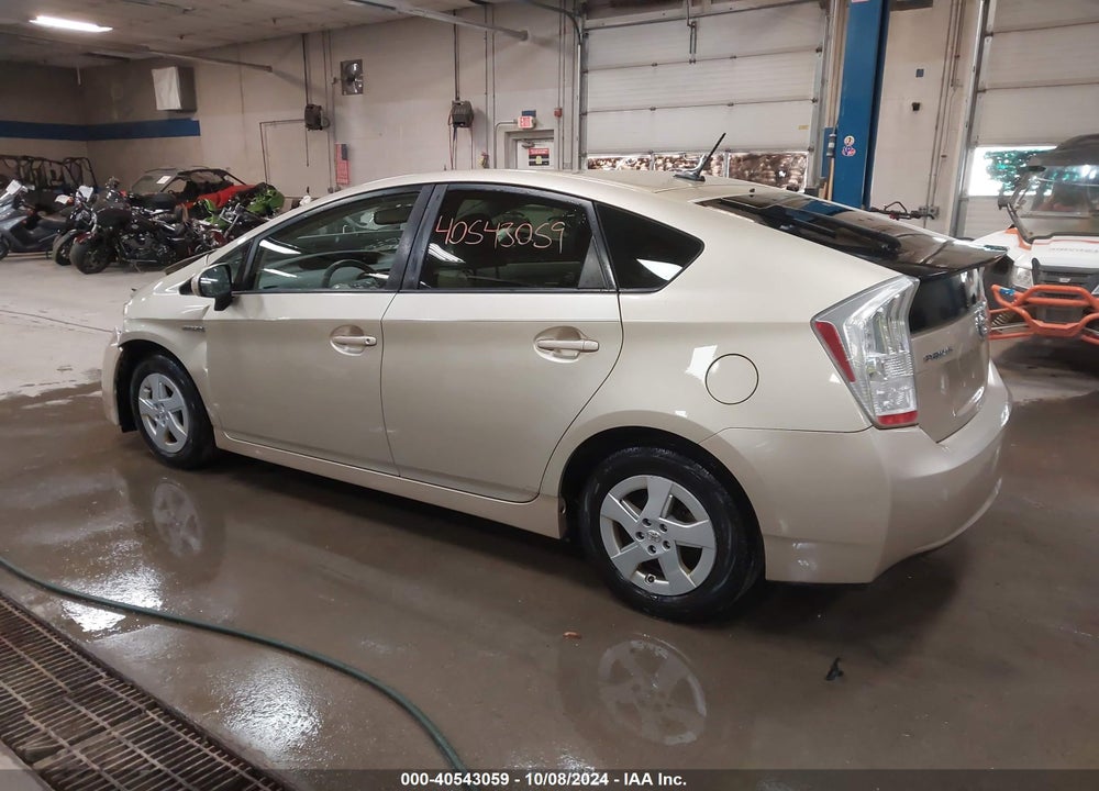 2010 TOYOTA PRIUS II VIN: JTDKN3DU6A0099790