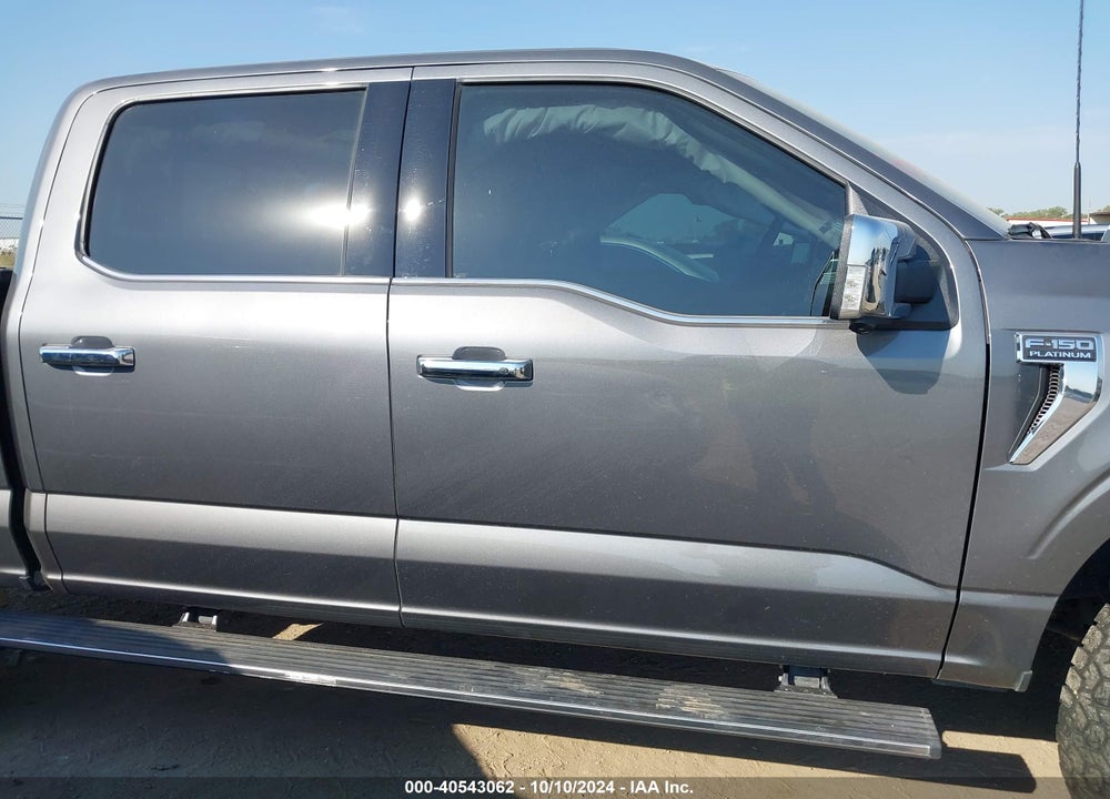 2023 FORD F-150 PLATINUM VIN: 1FTFW1E81PFC37732