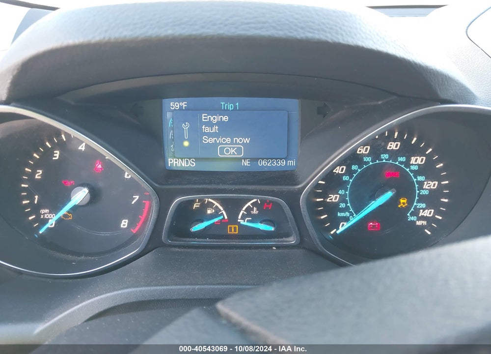 2014 FORD ESCAPE SE VIN: 1FMCU9GX1EUD18231