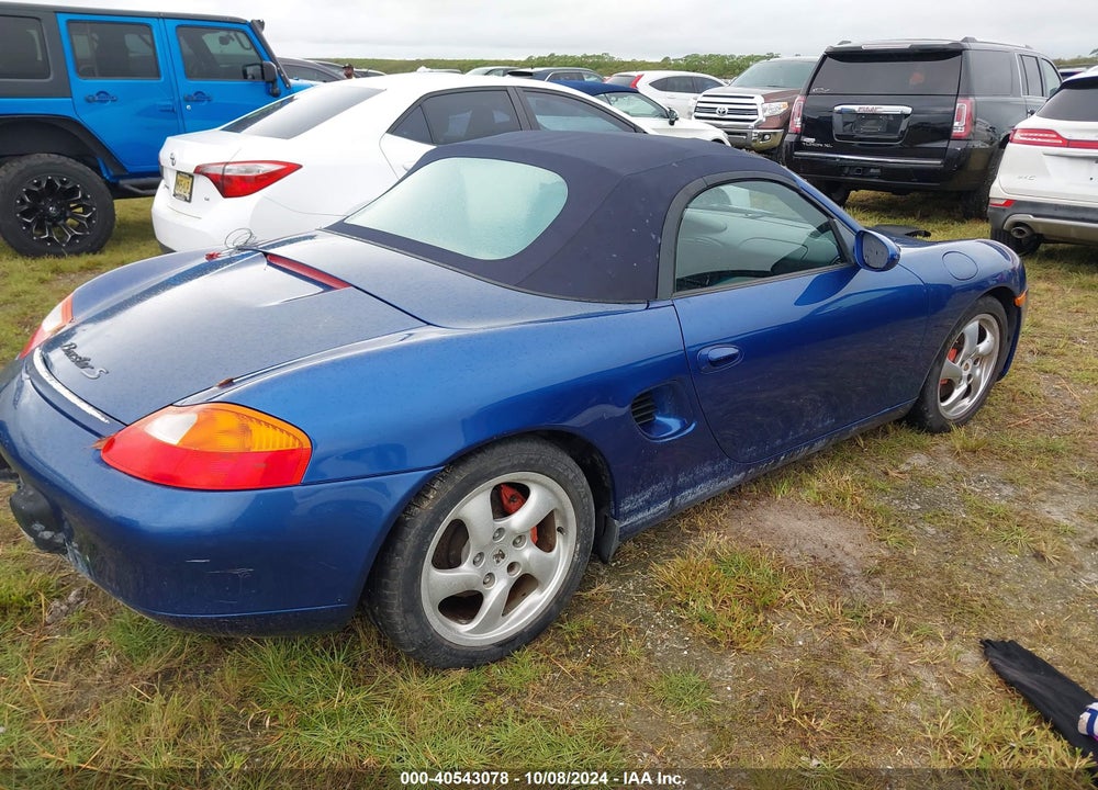 2000 PORSCHE BOXSTER S VIN: WP0CB298XYU661745