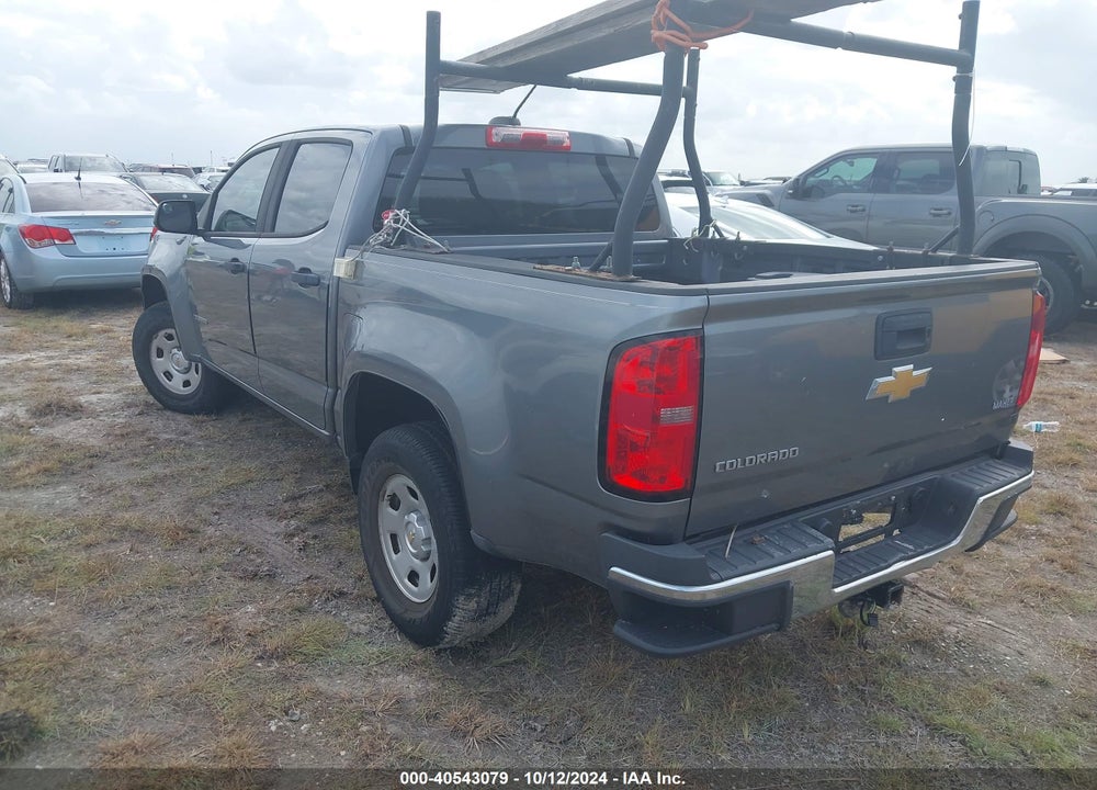 2020 CHEVROLET COLORADO 2WD SHORT BOX WT VIN: 1GCGSBEA5L1240830