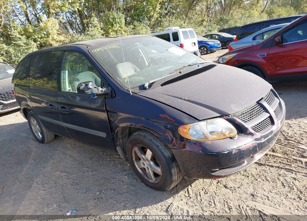 2005 DODGE CARAVAN SXT VIN: 1D4GP45R15B434449