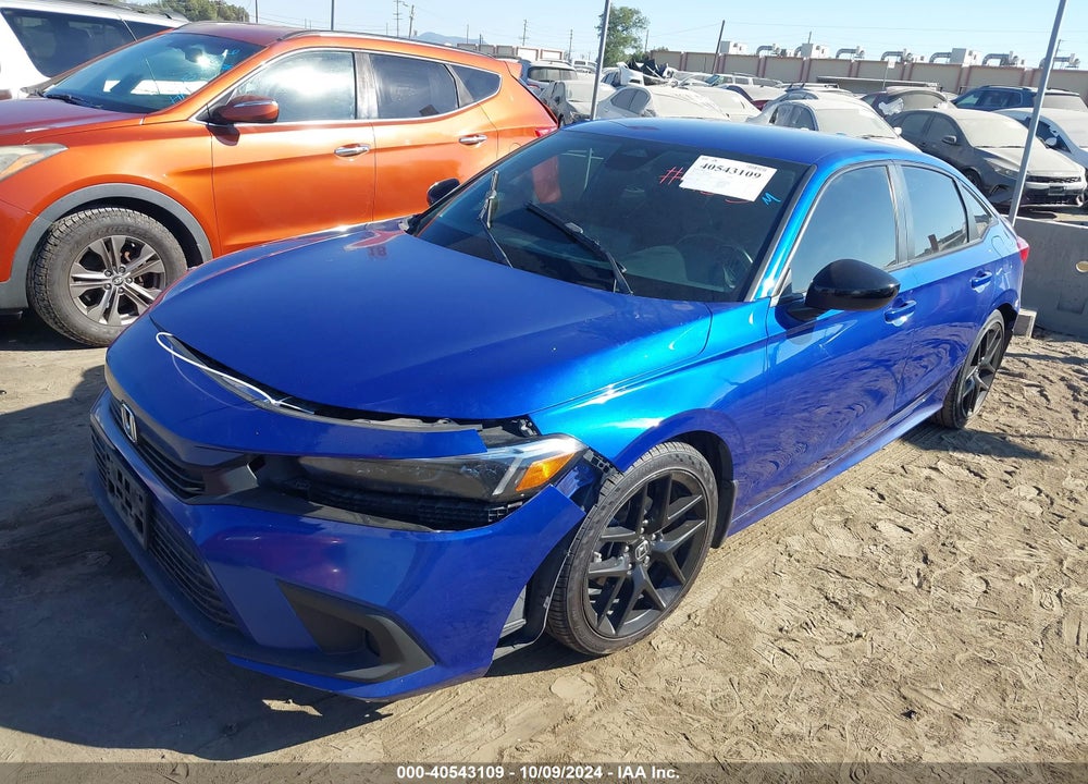 2022 HONDA CIVIC SPORT VIN: 2HGFE2F51NH535613