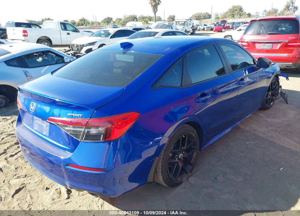 2022 HONDA CIVIC SPORT VIN: 2HGFE2F51NH535613