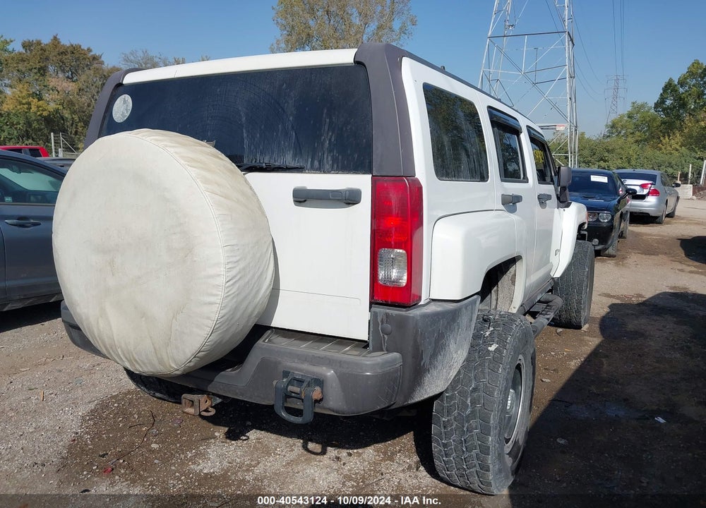 2006 HUMMER H3 SUV VIN: 5GTDN136X68108492