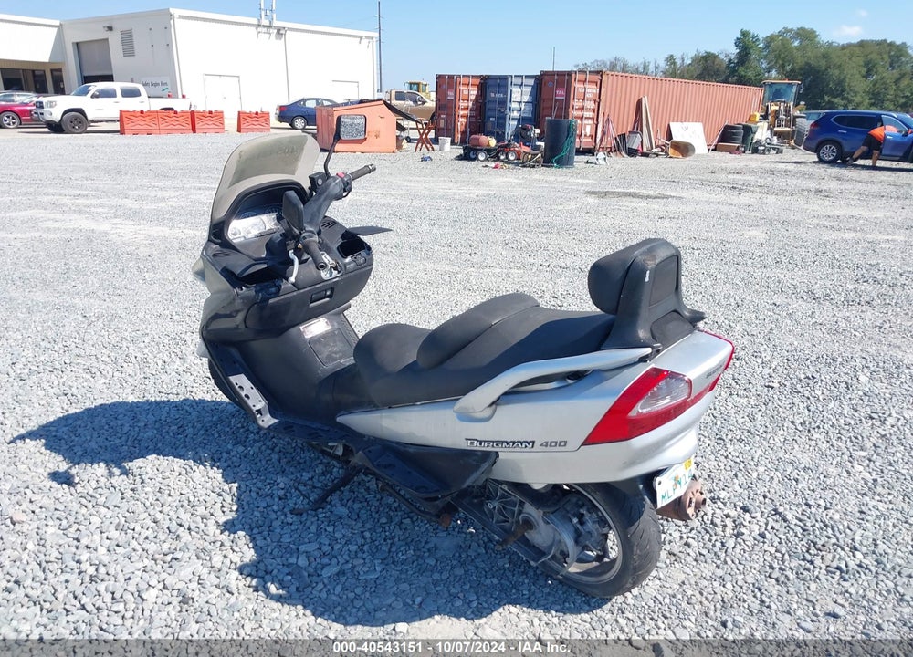 2005 SUZUKI AN400 K3 VIN: JS1CK43A452100918
