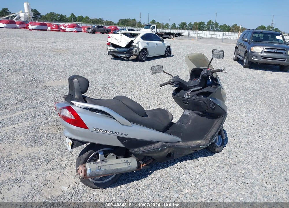 2005 SUZUKI AN400 K3 VIN: JS1CK43A452100918