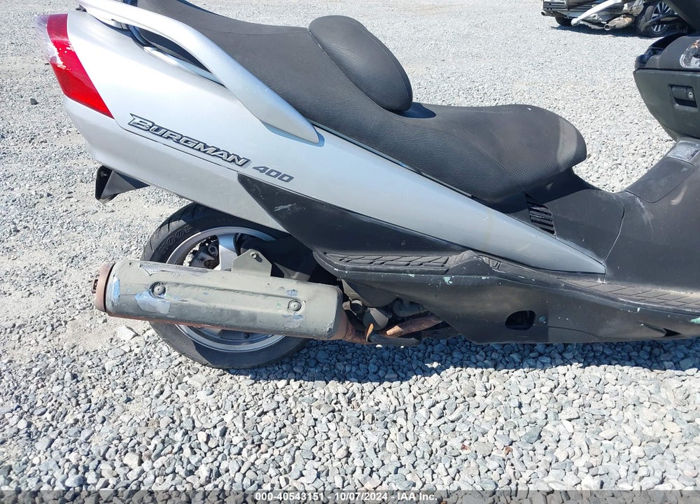 2005 SUZUKI AN400 K3 VIN: JS1CK43A452100918