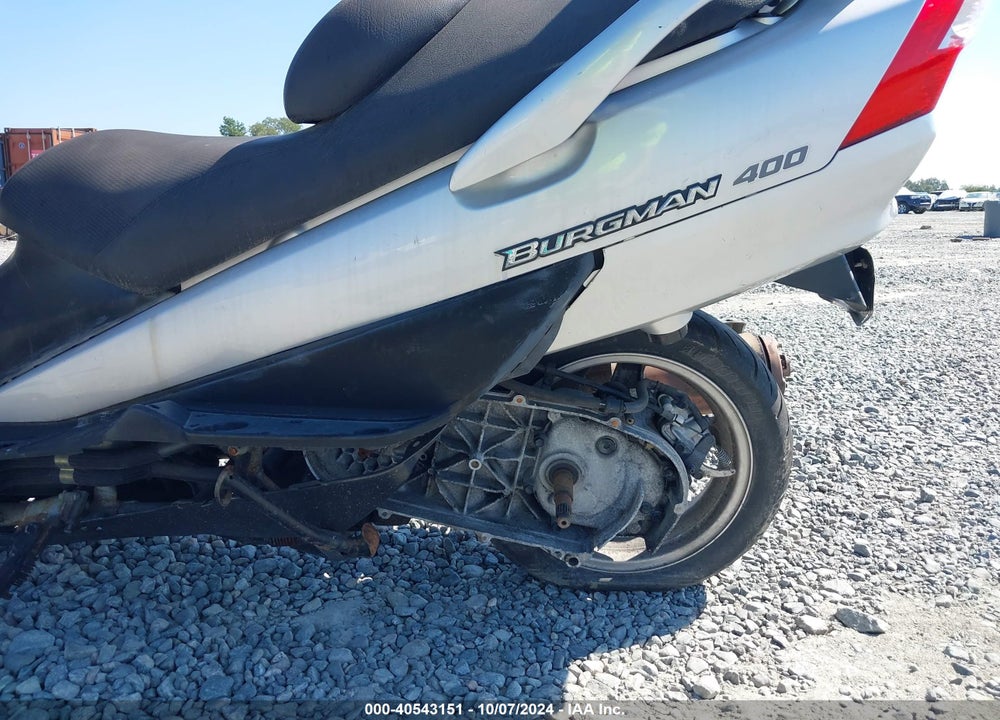 2005 SUZUKI AN400 K3 VIN: JS1CK43A452100918