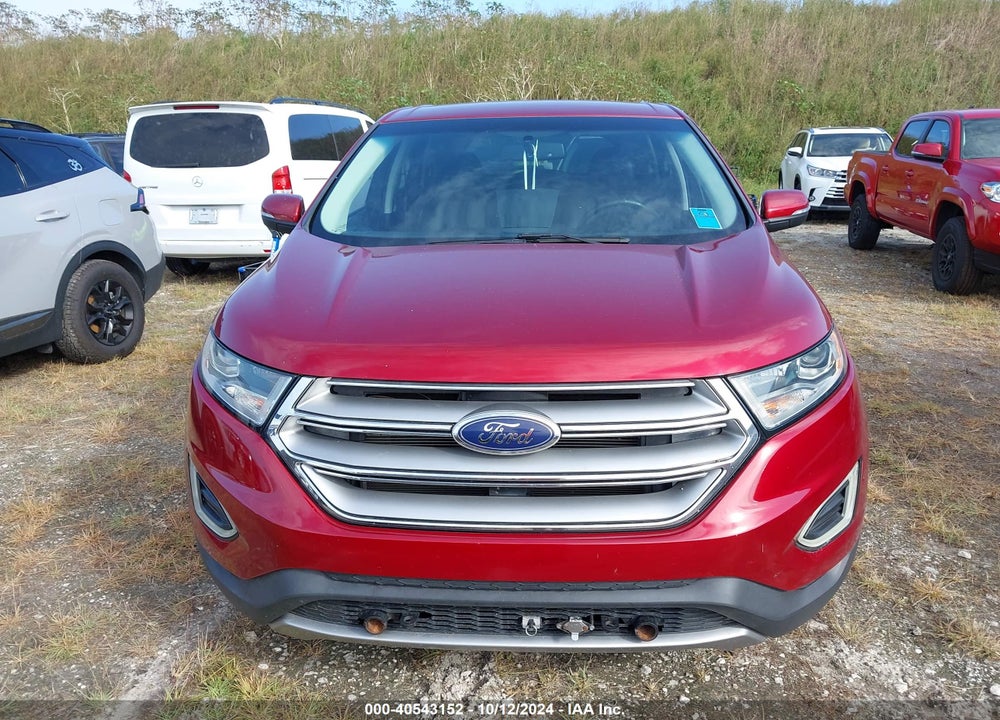 2015 FORD EDGE SEL VIN: 2FMTK3J80FBC25048