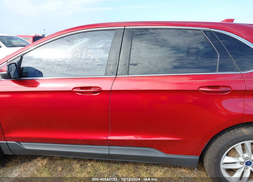 2015 FORD EDGE SEL VIN: 2FMTK3J80FBC25048