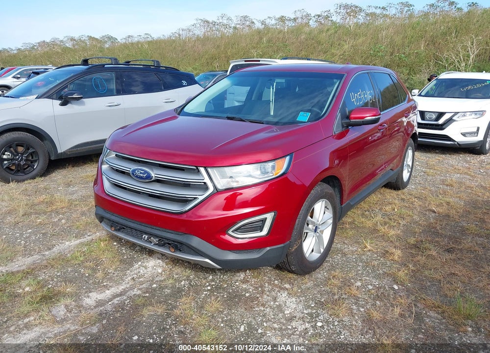 2015 FORD EDGE SEL VIN: 2FMTK3J80FBC25048