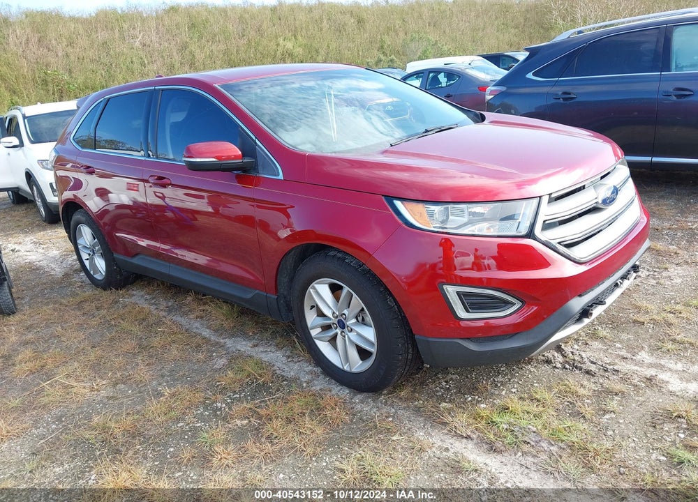 2015 FORD EDGE SEL VIN: 2FMTK3J80FBC25048