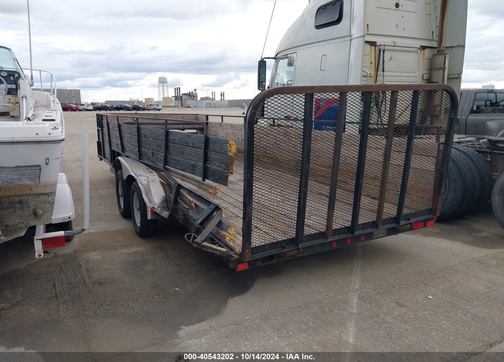 2008 PJ TRAILERS TRAILER VIN: 3CVUT202982115508