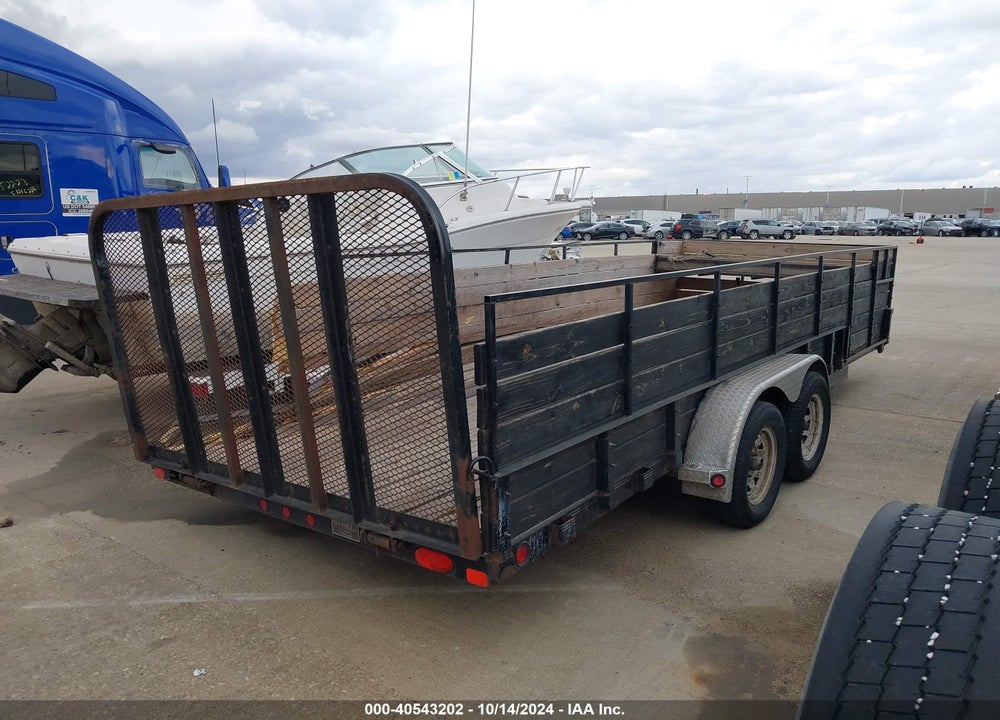 2008 PJ TRAILERS TRAILER VIN: 3CVUT202982115508