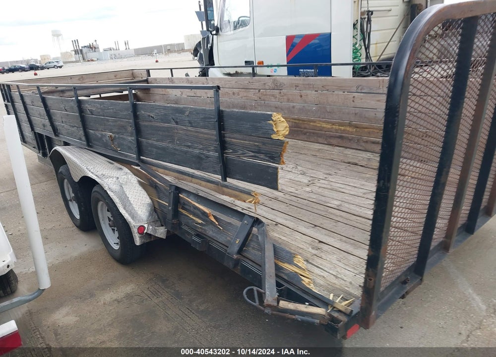 2008 PJ TRAILERS TRAILER VIN: 3CVUT202982115508
