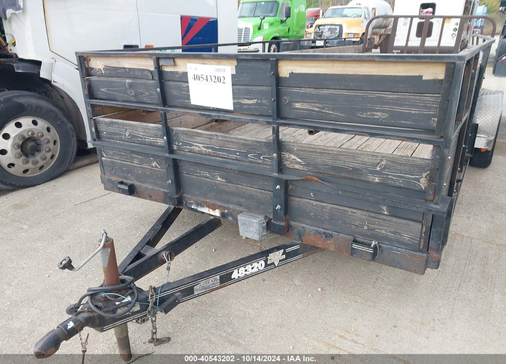2008 PJ TRAILERS TRAILER VIN: 3CVUT202982115508