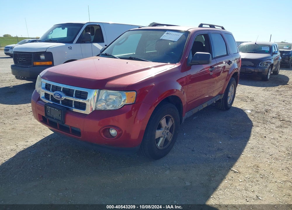 2011 FORD ESCAPE XLT VIN: 1FMCU0DG5BKC02912