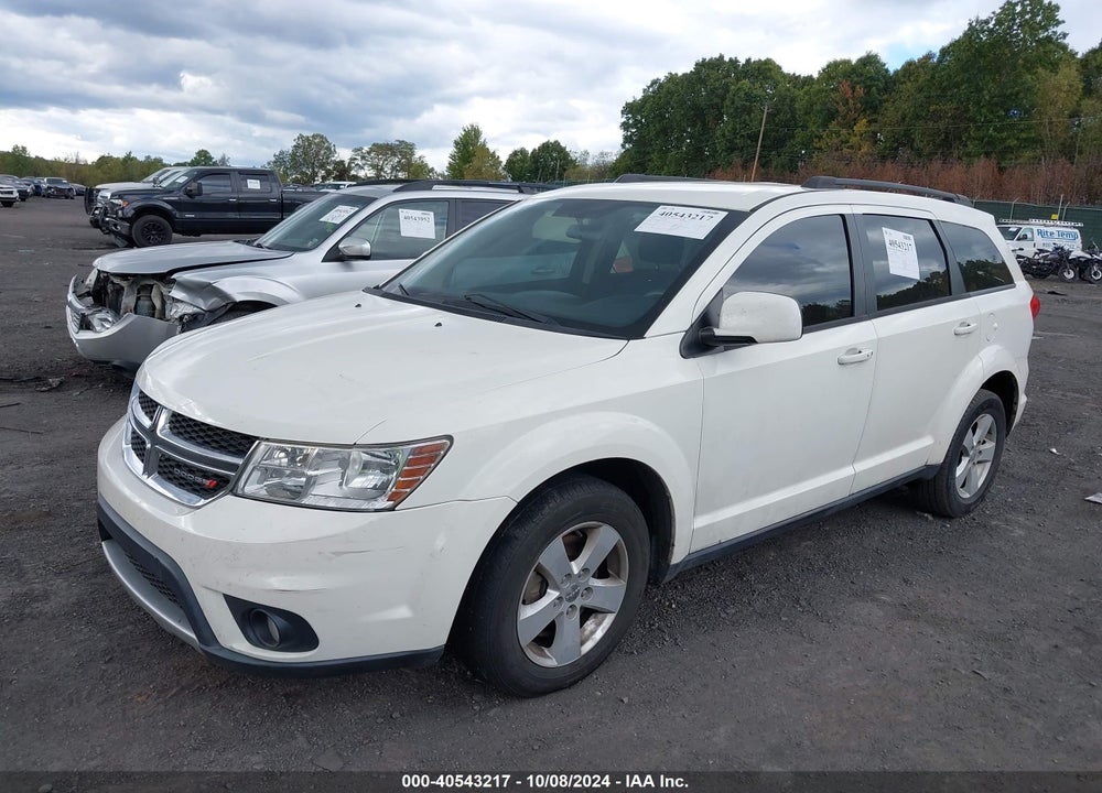 2012 DODGE JOURNEY SXT VIN: 3C4PDDBG1CT396743