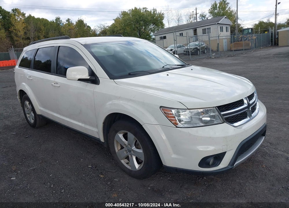 2012 DODGE JOURNEY SXT VIN: 3C4PDDBG1CT396743