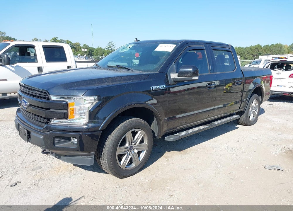 2019 FORD F-150 LARIAT VIN: 1FTEW1E45KFD40802