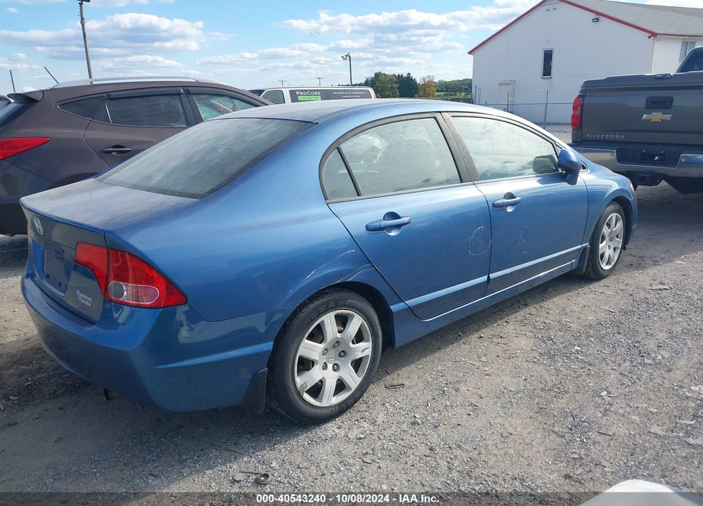 2008 HONDA CIVIC LX VIN: 1HGFA16578L070400