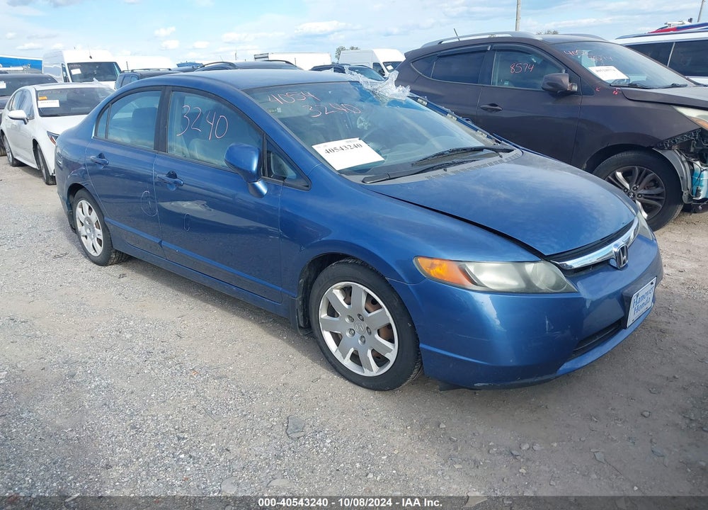 2008 HONDA CIVIC LX VIN: 1HGFA16578L070400