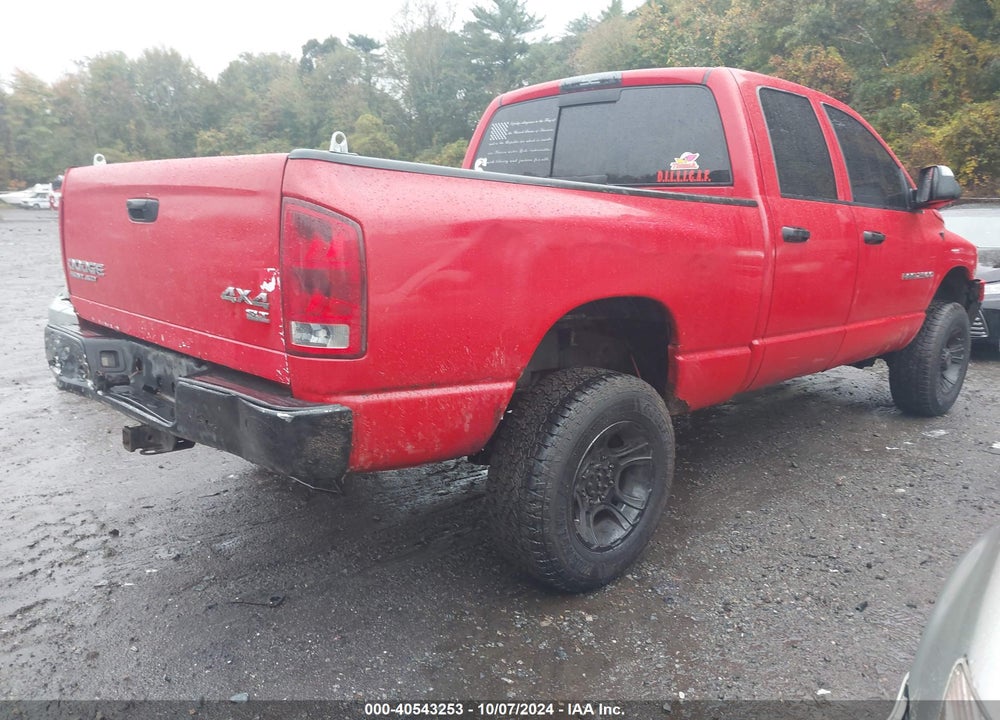 2004 DODGE RAM 2500 SLT/LARAMIE VIN: 1D7KU28D94J235390