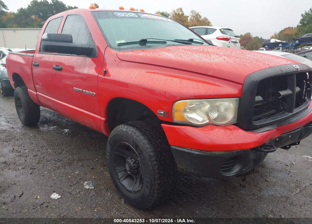 2004 DODGE RAM 2500 SLT/LARAMIE VIN: 1D7KU28D94J235390