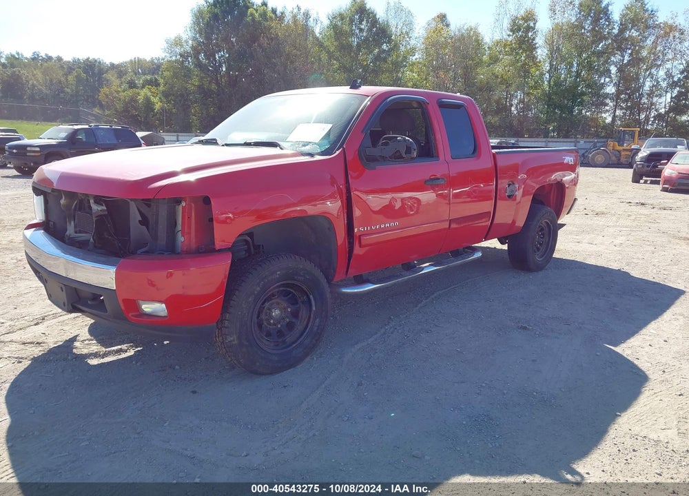2007 CHEVROLET SILVERADO 1500 LT1 VIN: 1GCEK19097Z523354