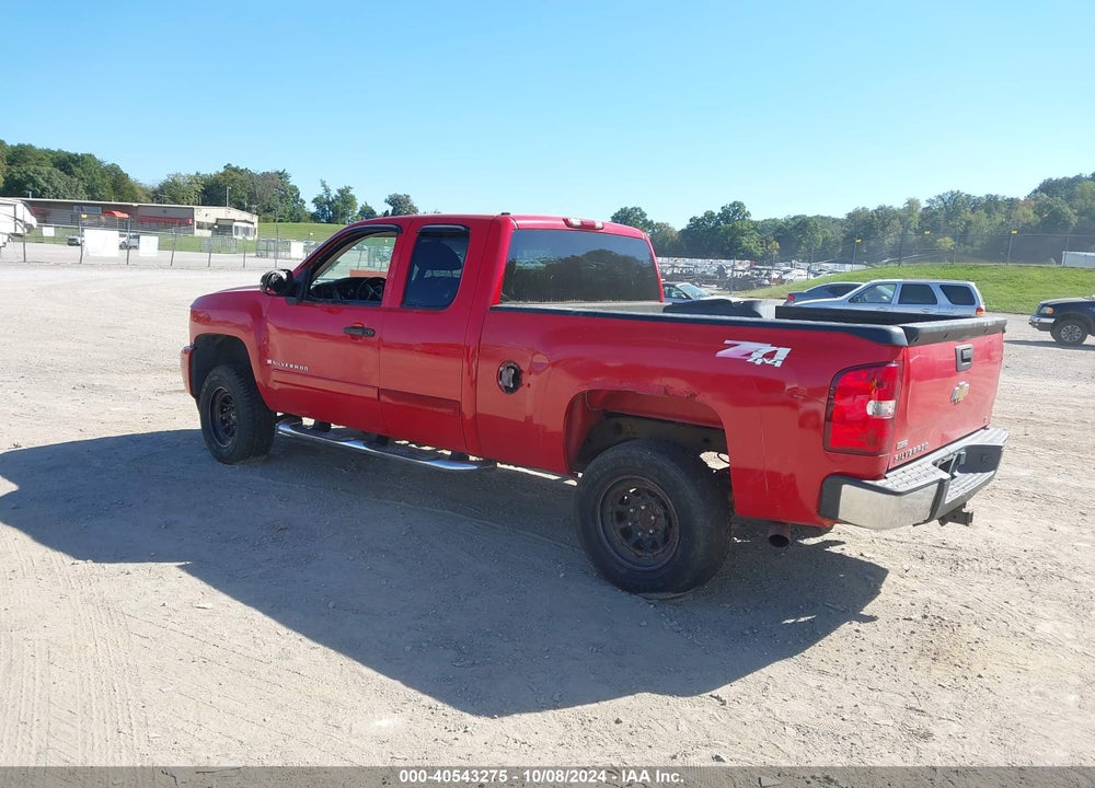 2007 CHEVROLET SILVERADO 1500 LT1 VIN: 1GCEK19097Z523354