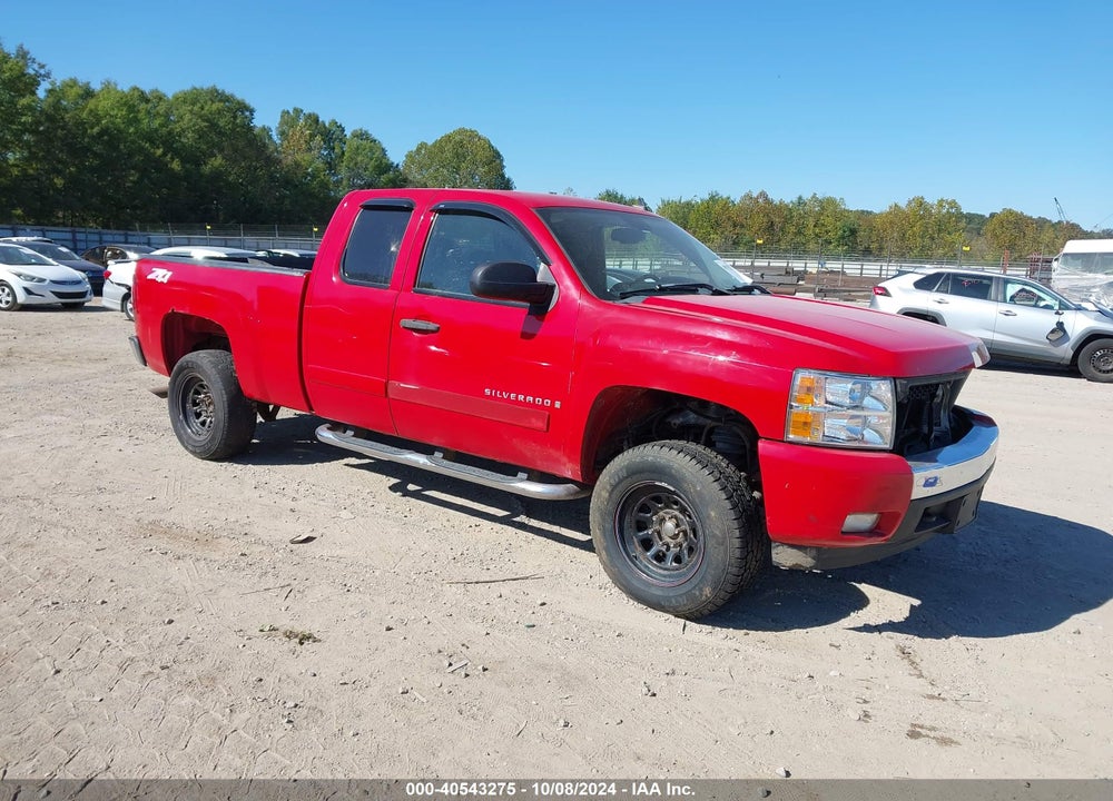 2007 CHEVROLET SILVERADO 1500 LT1 VIN: 1GCEK19097Z523354