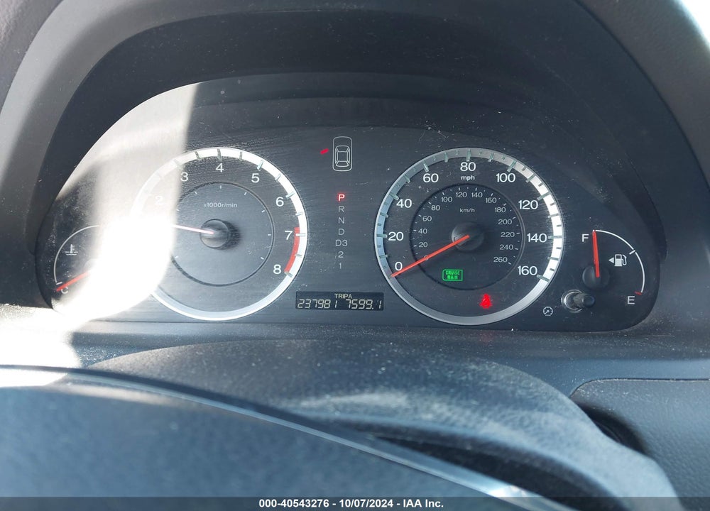 2009 HONDA ACCORD 2.4 LX VIN: 1HGCP26349A034120