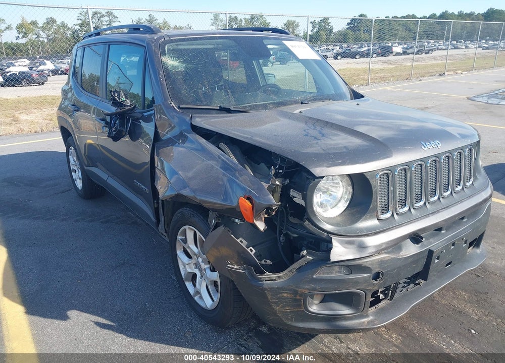 2018 JEEP RENEGADE LATITUDE FWD VIN: ZACCJABB6JPH55261