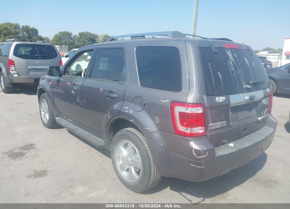 2011 FORD ESCAPE LIMITED VIN: 1FMCU0EG5BKB78416