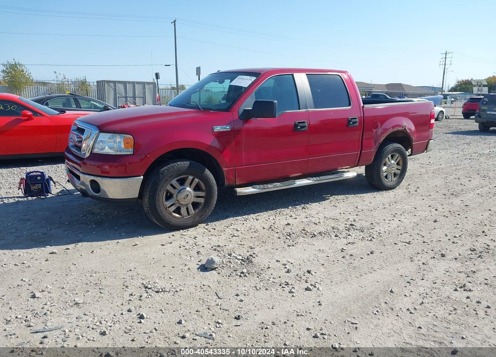 2007 FORD F-150 FX4/LARIAT/XLT VIN: 1FTPW14V67KC38930
