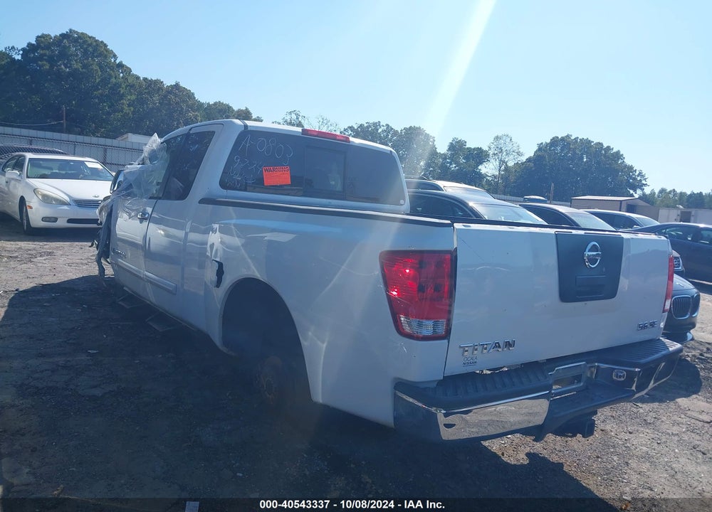 2006 NISSAN TITAN SE VIN: 1N6BA06A96N540803
