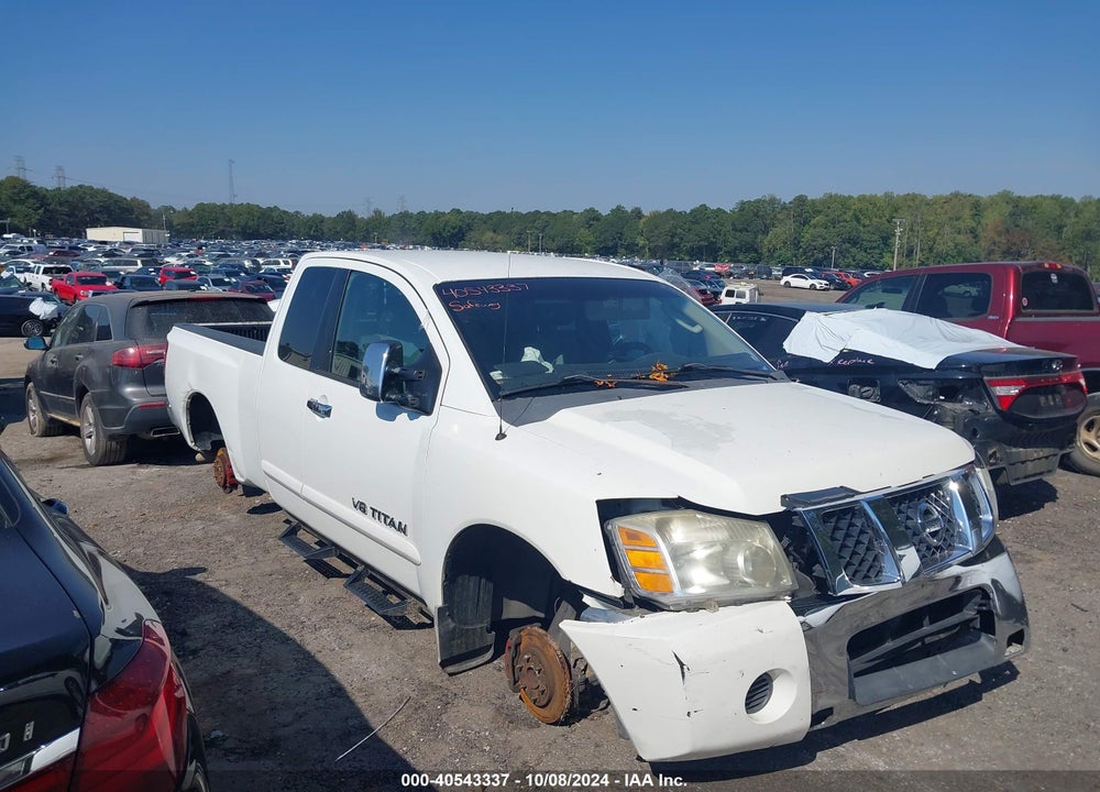 2006 NISSAN TITAN SE VIN: 1N6BA06A96N540803