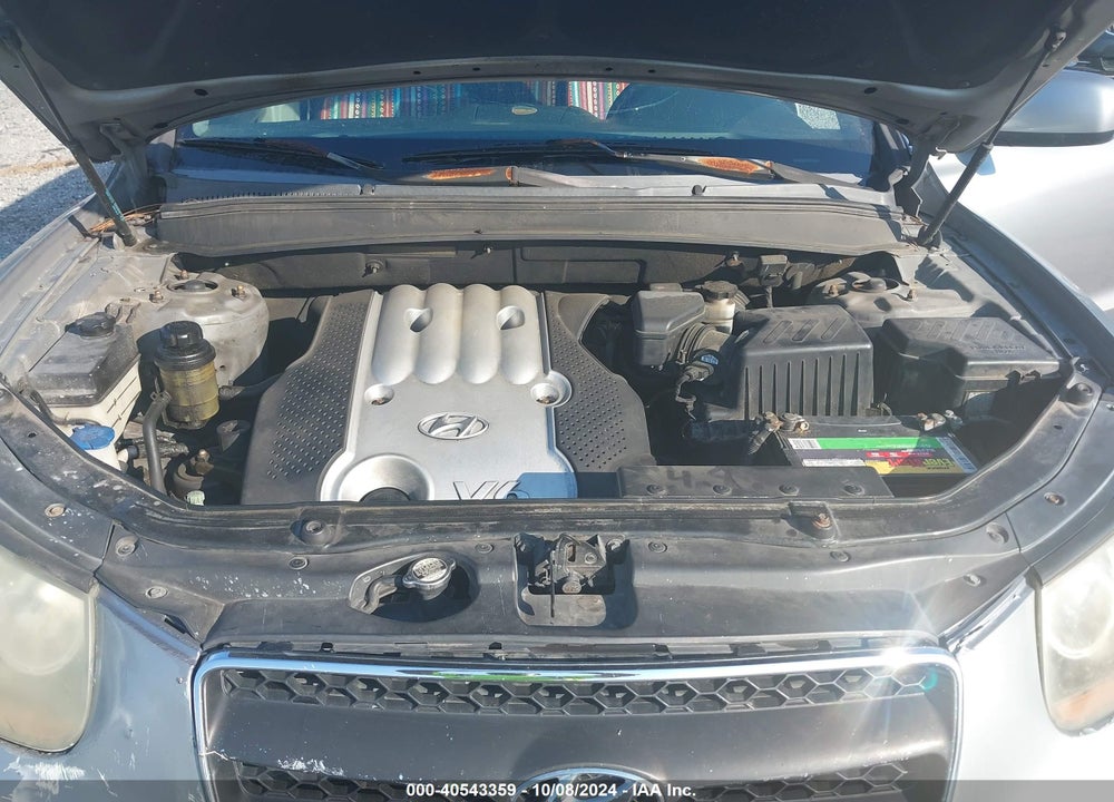 2007 HYUNDAI SANTA FE GLS VIN: 5NMSG13DX7H014460