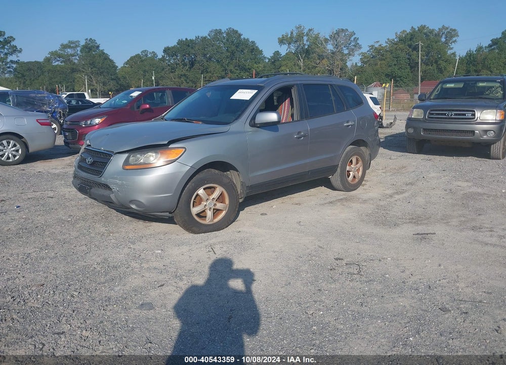 2007 HYUNDAI SANTA FE GLS VIN: 5NMSG13DX7H014460