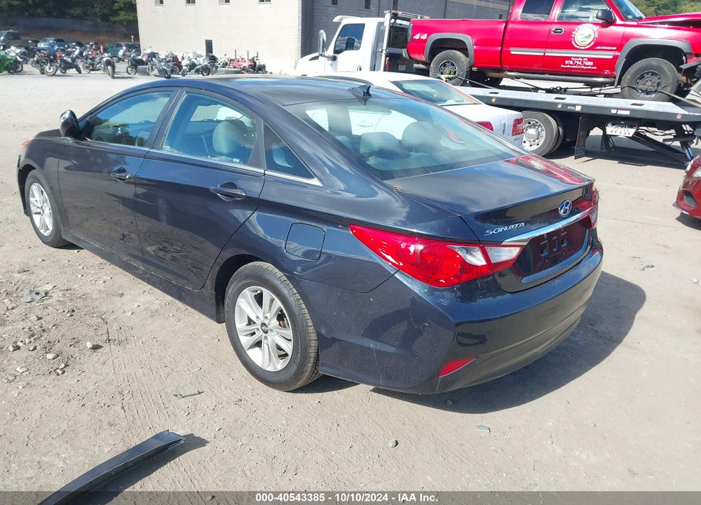 2014 HYUNDAI SONATA GLS VIN: 5NPEB4AC9EH937455
