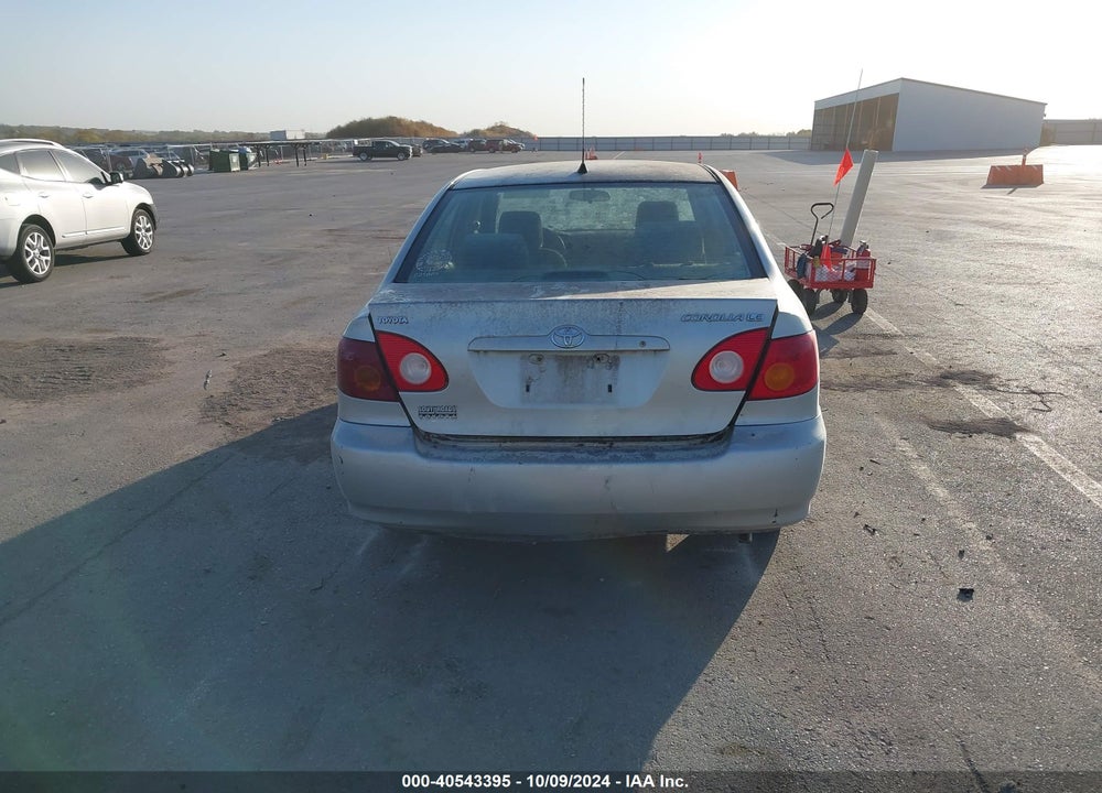2003 TOYOTA COROLLA LE VIN: 1NXBR32E83Z012401