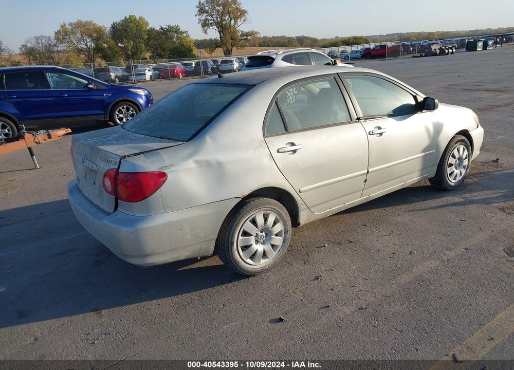 2003 TOYOTA COROLLA LE VIN: 1NXBR32E83Z012401