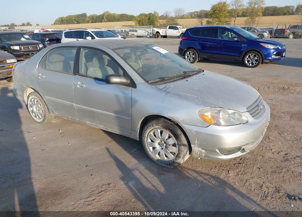 2003 TOYOTA COROLLA LE VIN: 1NXBR32E83Z012401
