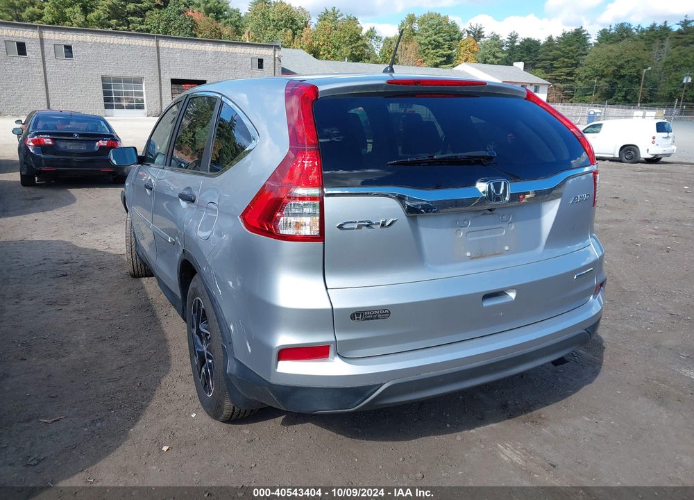 2016 HONDA CR-V SE VIN: 5J6RM4H4XGL037991